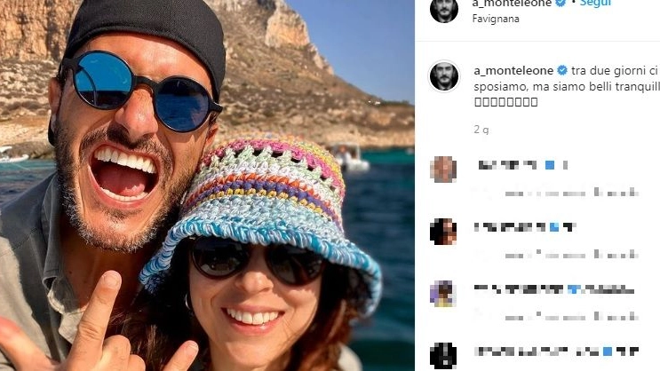 Antonino Monteleone si è sposato (Instagram)