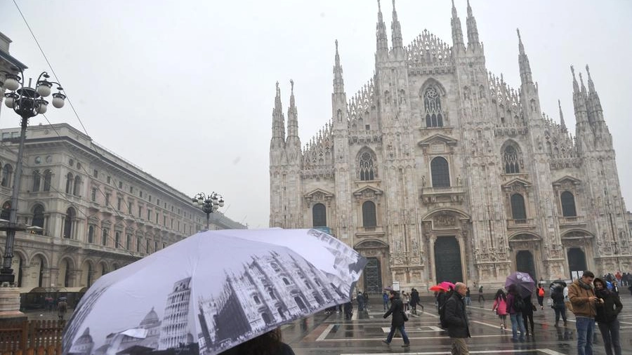 Pioggia su Milano 