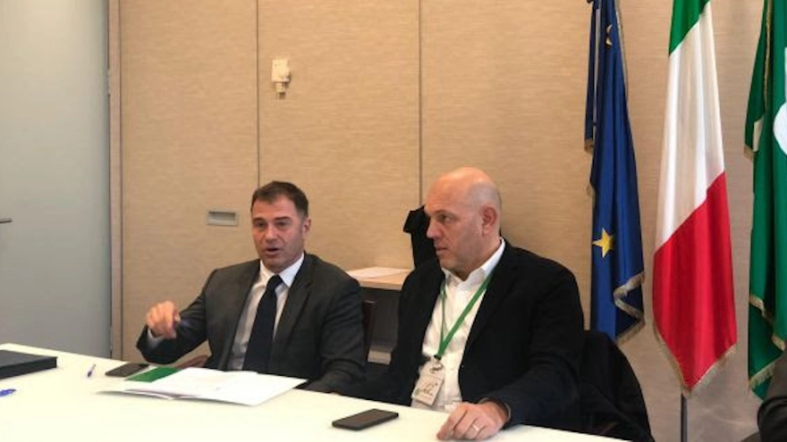 L'assessore regionale Massimo Sertori e il sottosegretario Antonio Rossi