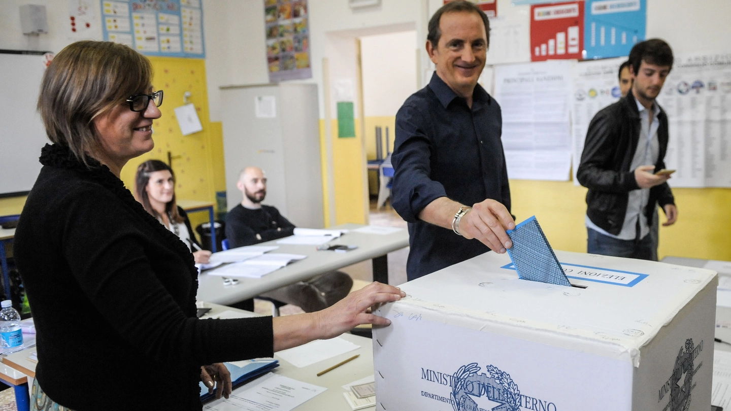 Emanuele Antonelli al voto