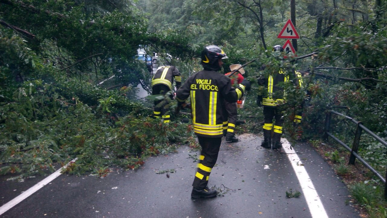 Molti gli interventi dei vigili del fuoco (foto di repertorio)