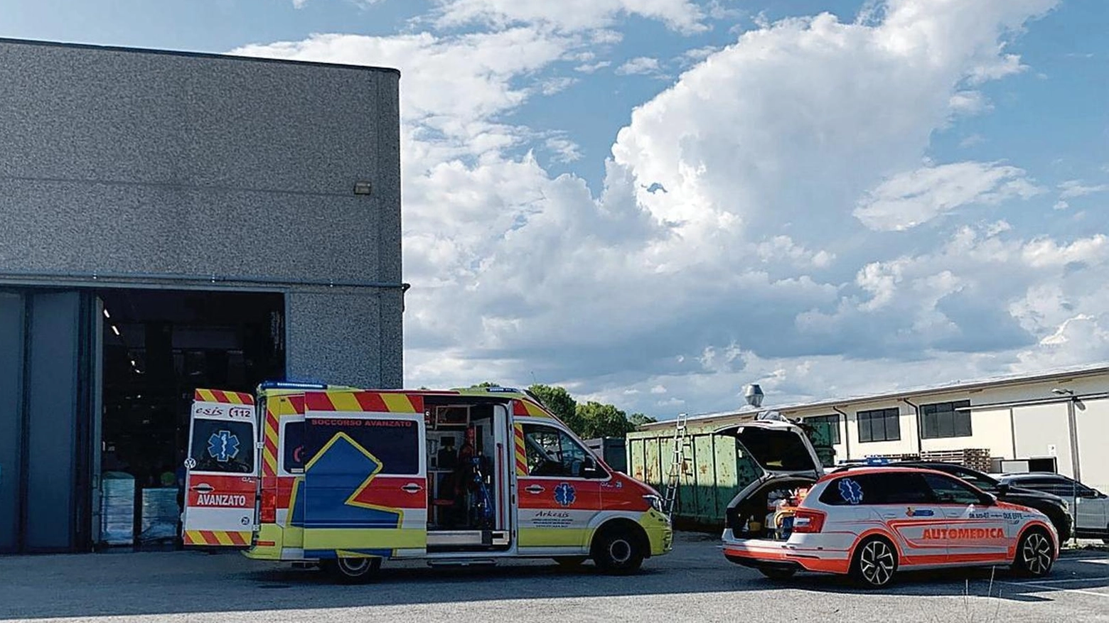 L'uomo è stato portato d'urgenza in ospedale (foto di repertorio)