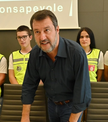 Matteo Salvini a Milano: "La città a 30 km orari non ha senso"