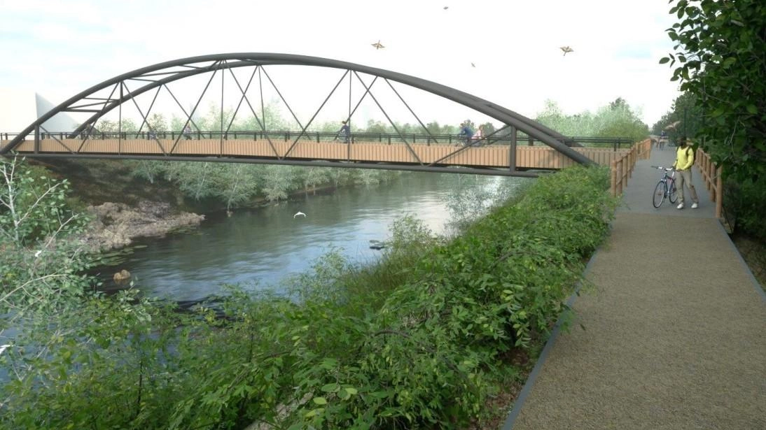 La greenway del fiume Mella. Taglio del nastro a fine 2024 La greenway del fiume Mella. Taglio del nastro a fine 2024