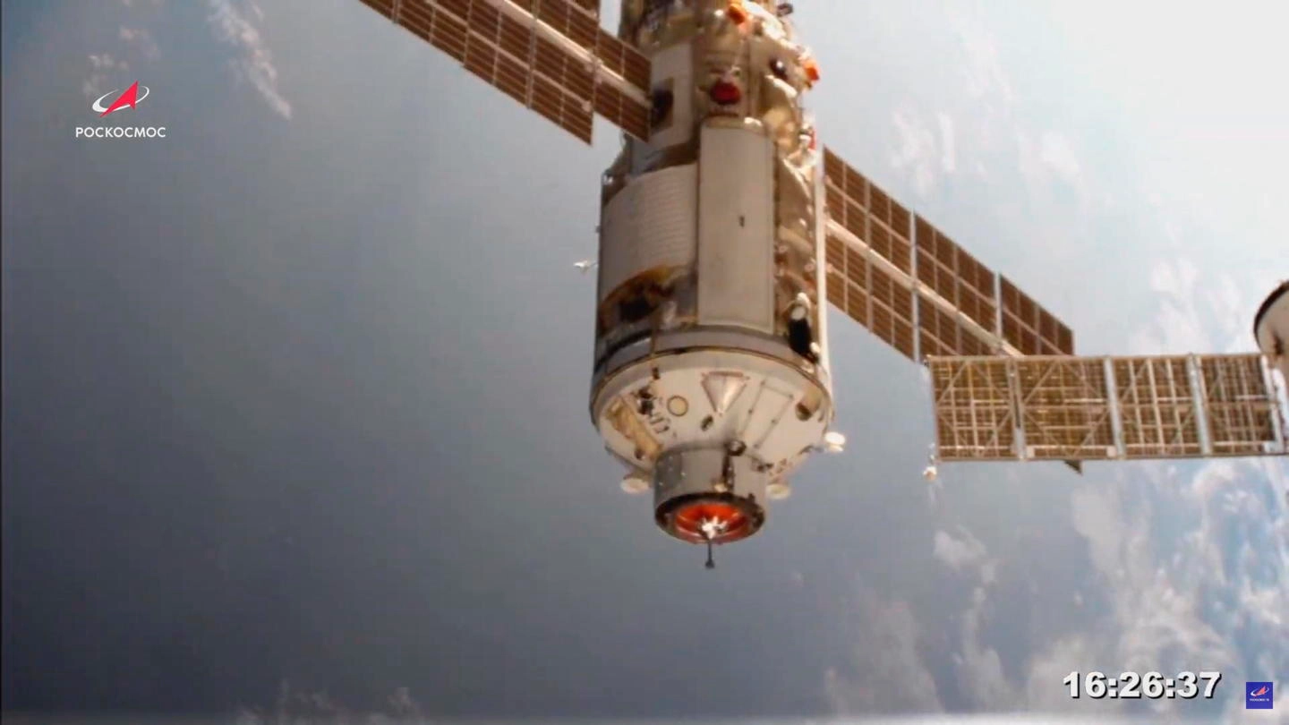Il modulo Nauka approda sulla Stazione spaziale