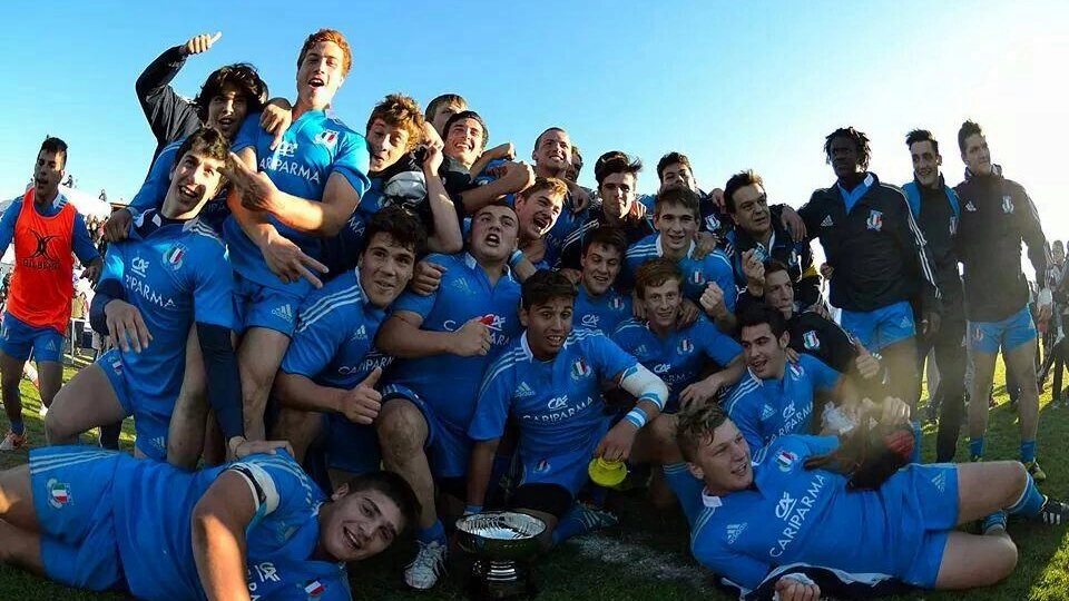 La nazionale azzurra di rugby Under 18