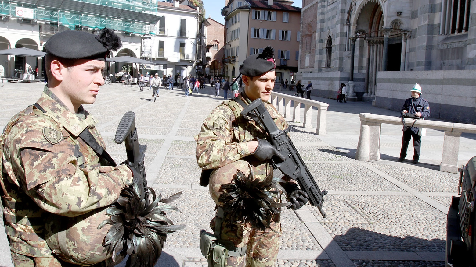 L'esercito sbarca a Monza