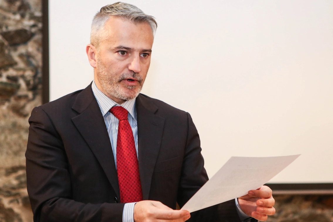 Il senatore morbegnese Mauro Del Barba (National Press)