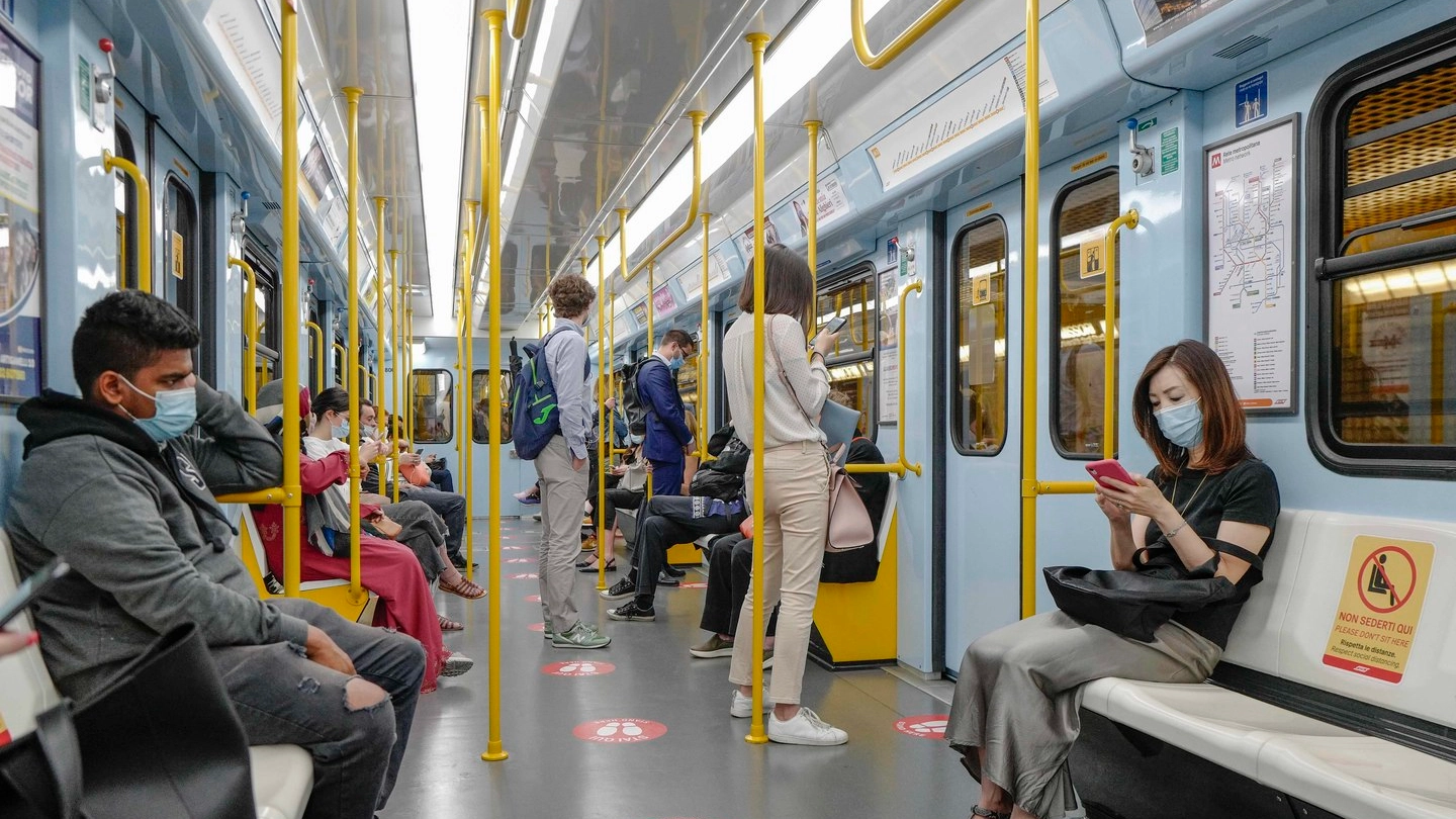 La metro gialla di Milano