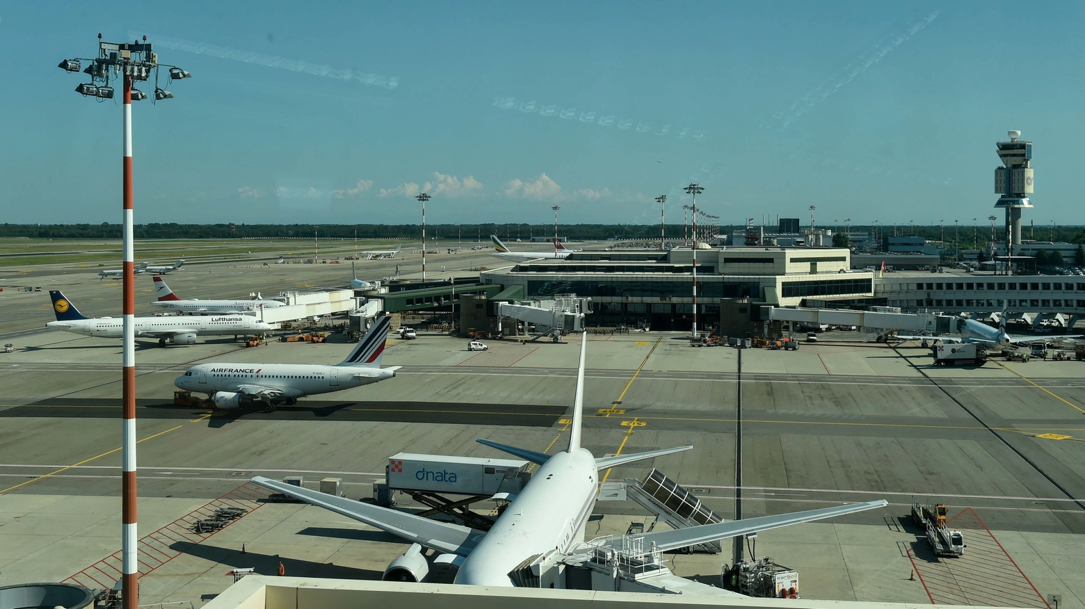 Il terminal 1 di Malpensa Il terminal 1 di Malpensa