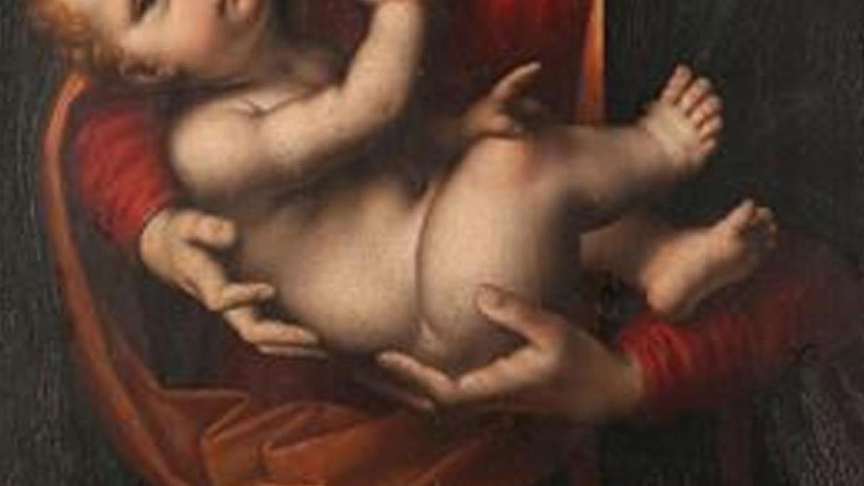 La Madonna del Latte esposta nella terra del suo autore