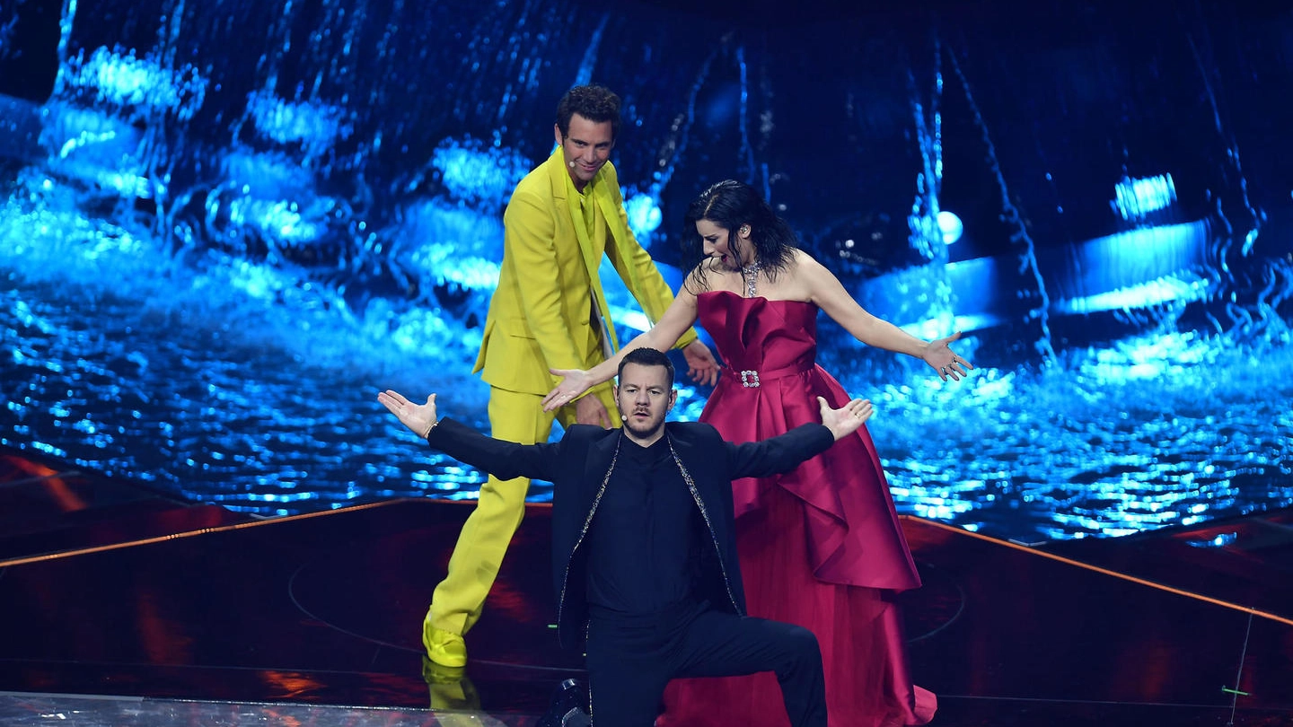Mika, Alessandro Cattelan e Laura Pausini all'Eurovision 2022