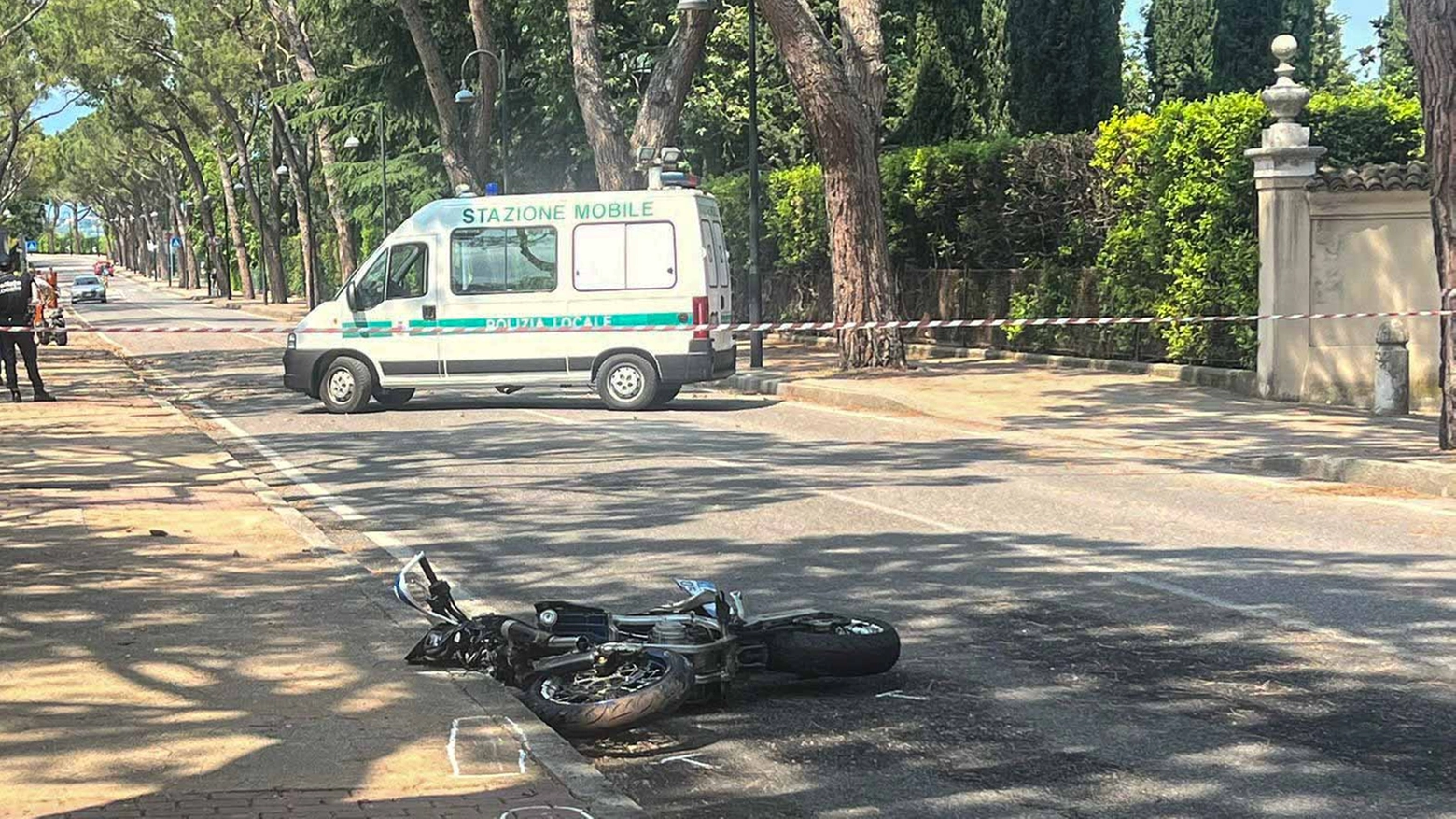 Desenzano, incidente in moto Desenzano, incidente in moto
