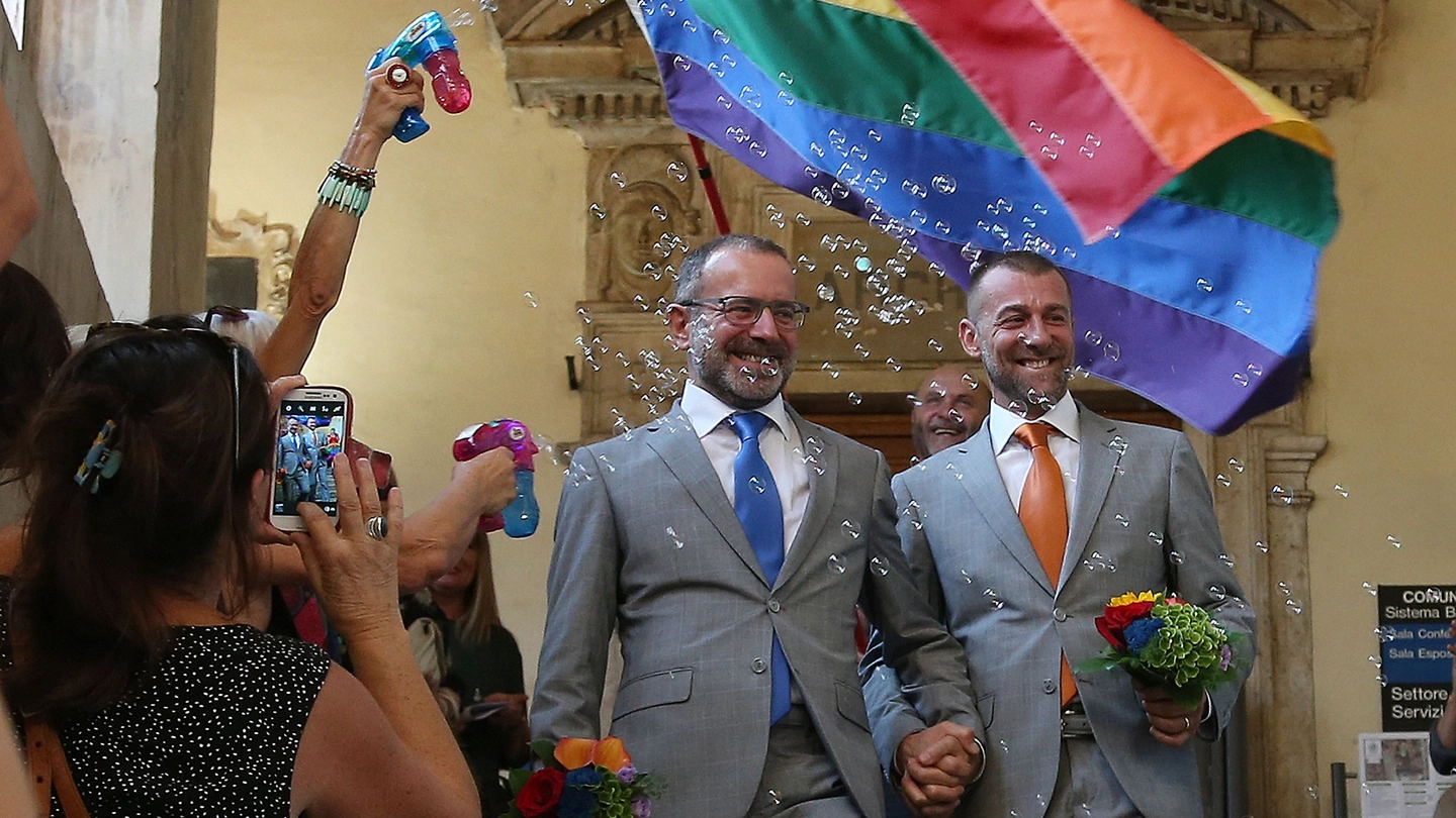 Federico Rossetti e Francesco Volpato oggi uniti in matrimonio