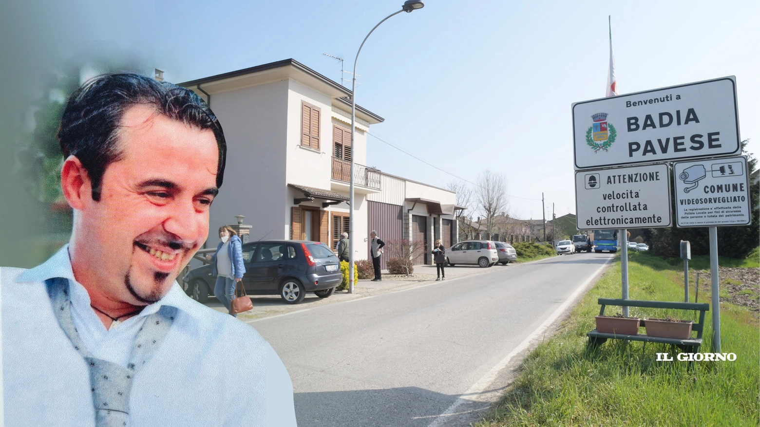 Angelo Pezzoni, vittima di un infortunio mortale a Badia Pavese