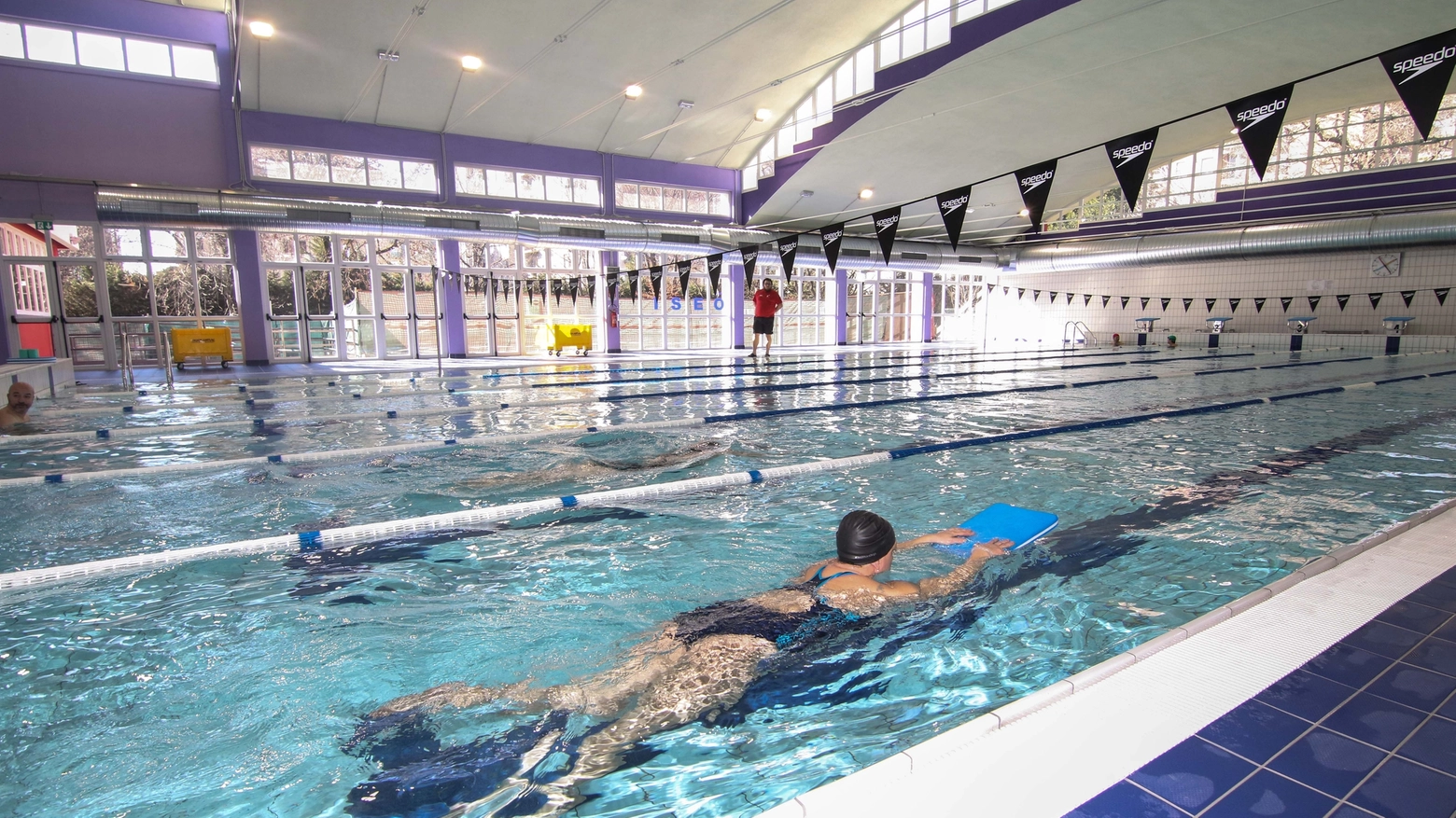 La nuova piscina Iseo (Newpress)