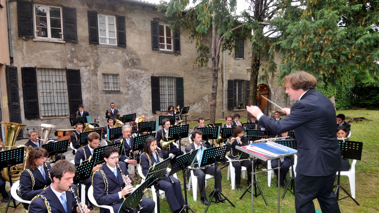 Un concerto di musica classica a villa Manzoni, Lecco