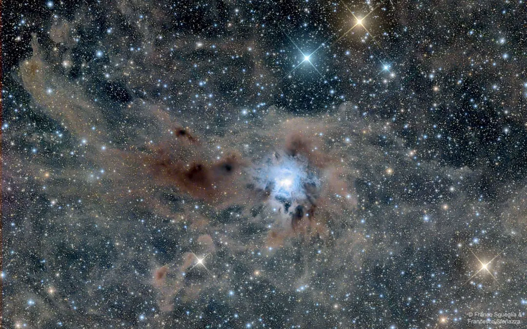La nebulosa fotografata a Brallo scelta come 'Astronomy pictures of the day' dalla Nasa