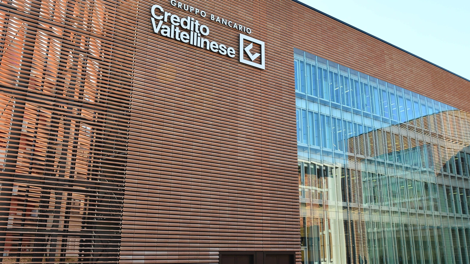 La sede del Credito Valtellinese a Milano 