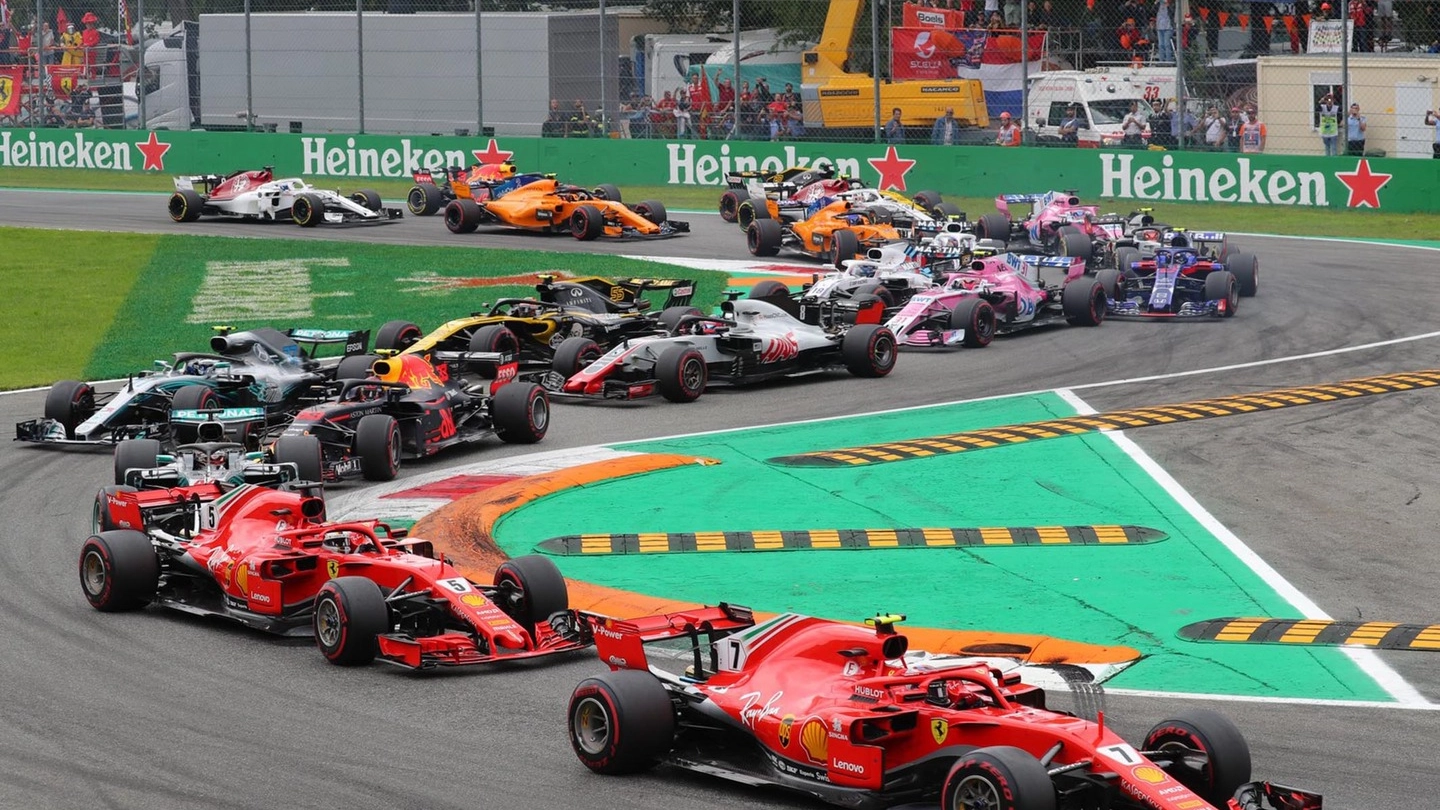 La gara di Formula Uno