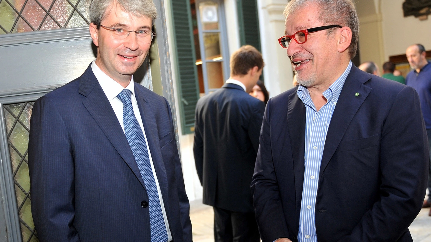 Maroni, qui assieme a Galimberti Maroni, qui assieme a Galimberti