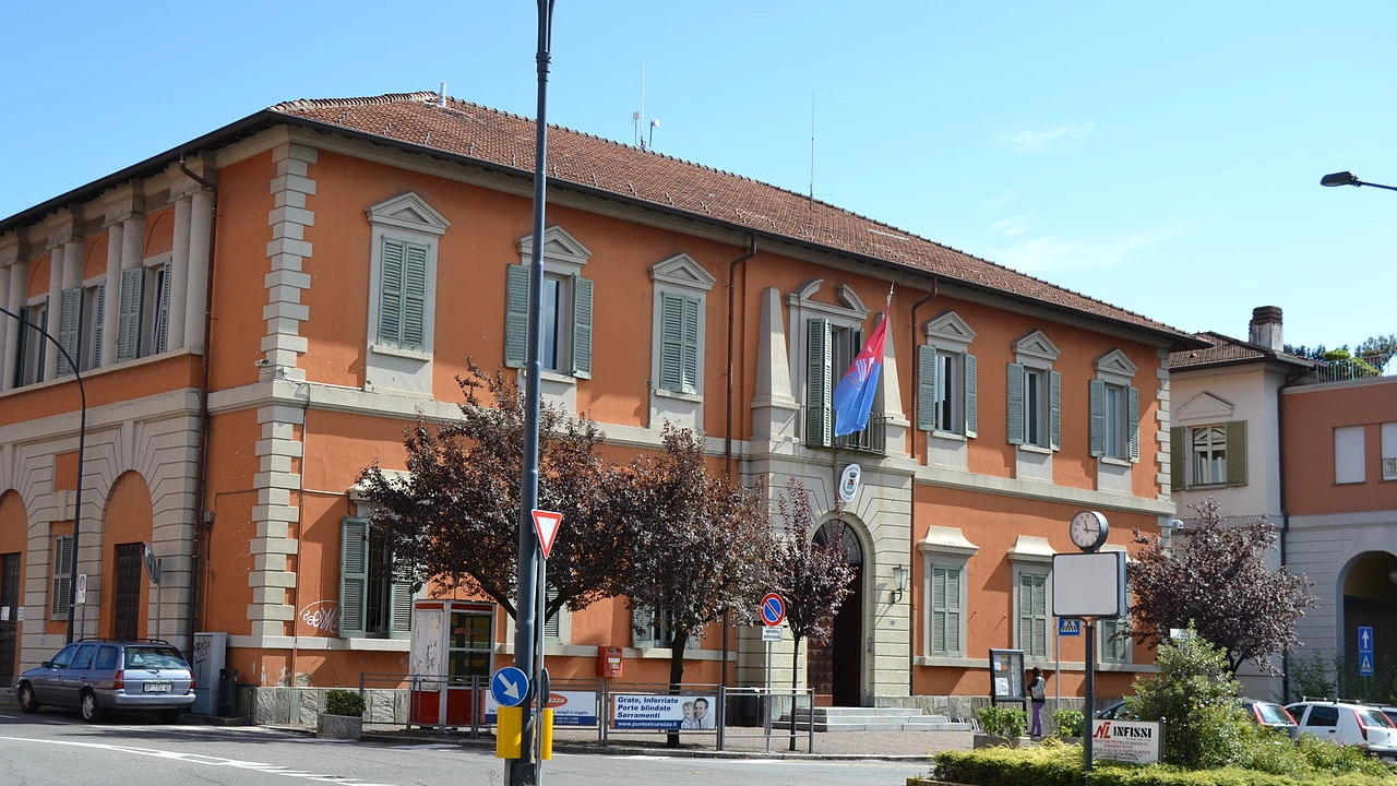 Il municipio di Oggiono