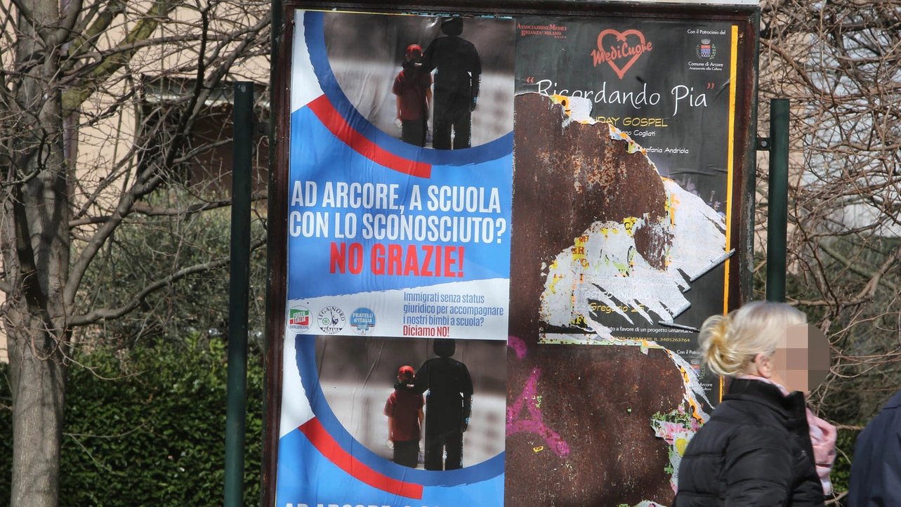 I cartelloni fatti realizzare da Forza Italia, Lega Nord e Fratelli d’Italia (Rossi)