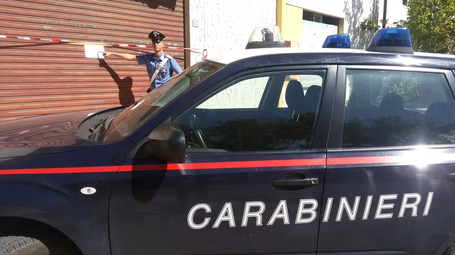 I carabinieri in una foto di repertorio