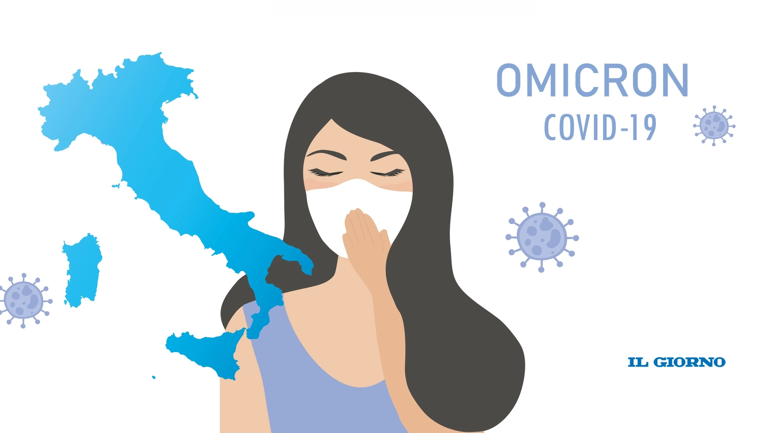 Omicron fa correre i contagi in Italia