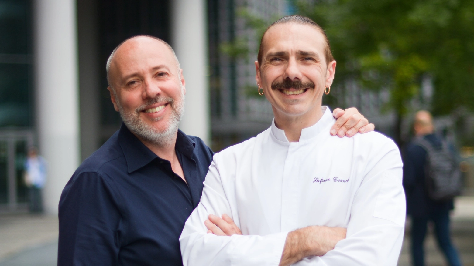 Da sinistra: Angelo Mandelli e Stefano Grande del Santa Da sinistra: Angelo Mandelli e Stefano Grande del Santa
