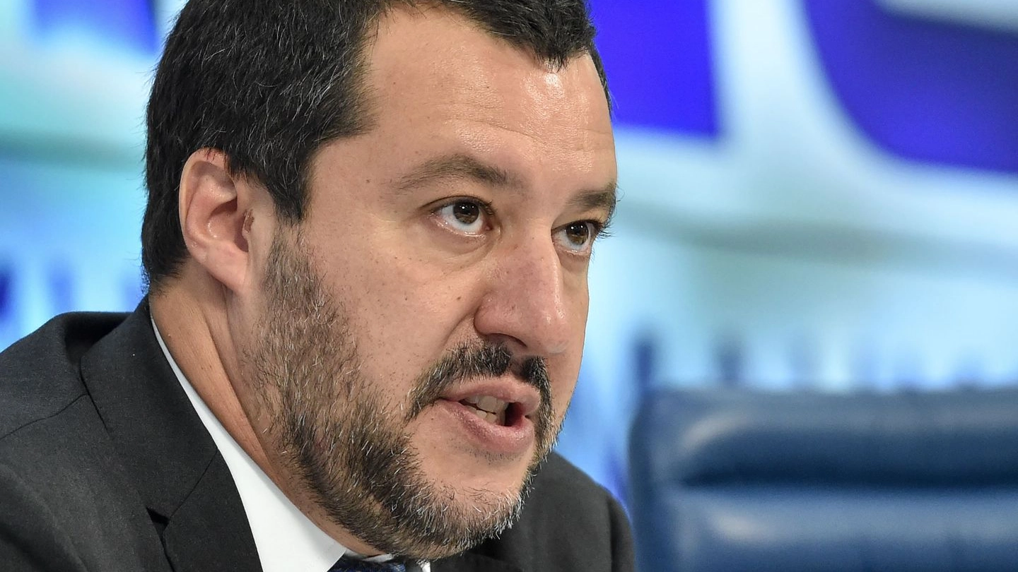 Il ministro dell'Interno Matteo Salvini (Afp)