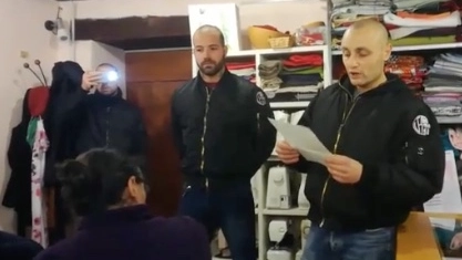 La lettura del proclama La lettura del proclama