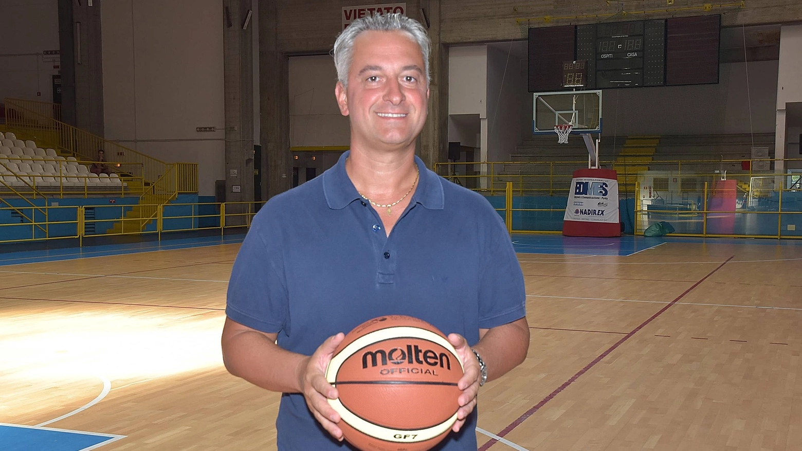 Paolo Piazza, coach dell'Edimes (Torres)