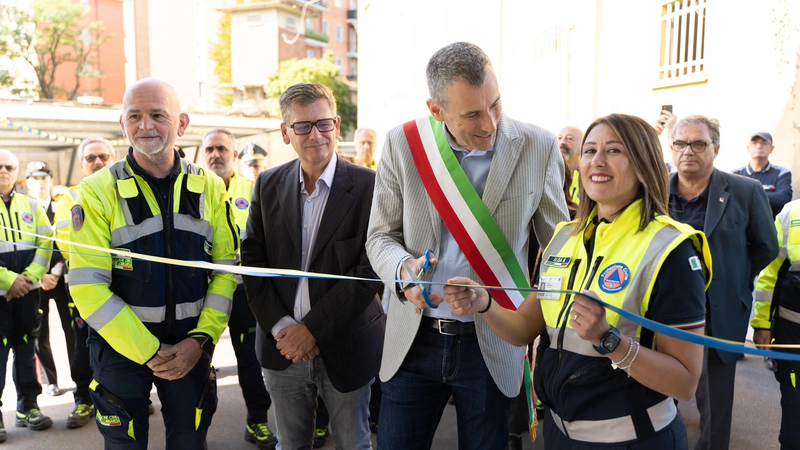 Protezione civile, sede inaugurata. Si completa il Polo della sicurezza