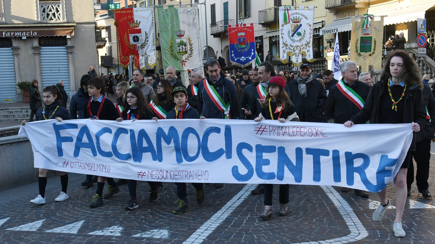 I sindaci del Sud Milano in prima fila alla manifestazione