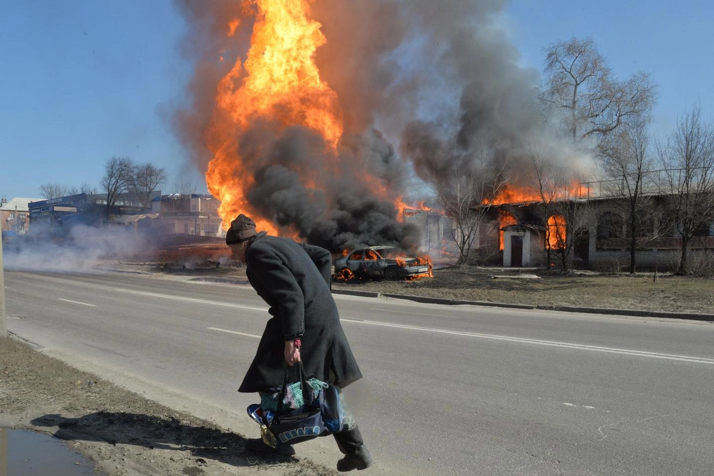 Esplosioni vicino ai depositi di gas in Ucraina
