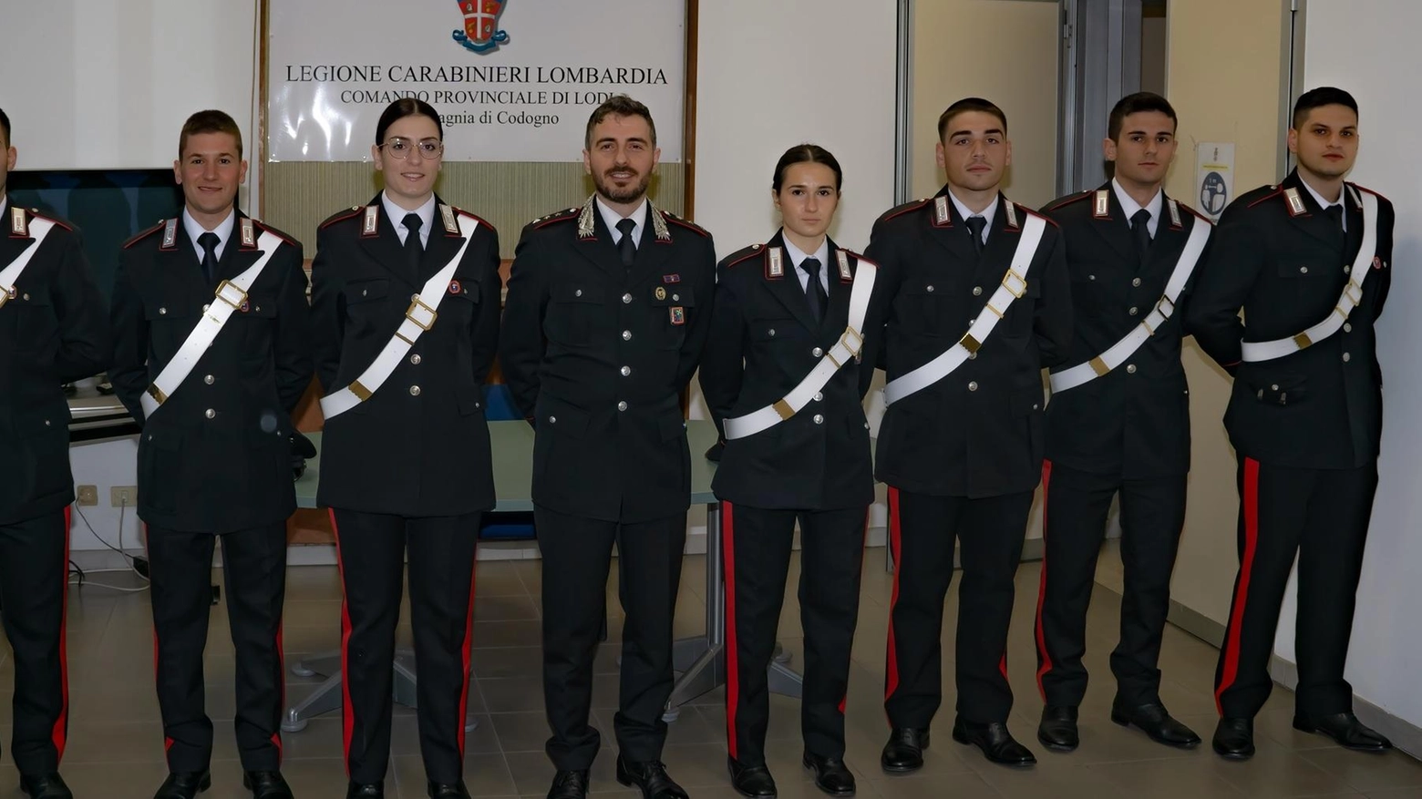 Arrivati ventisei nuovi carabinieri per rimpinguare le stazioni lodigiane