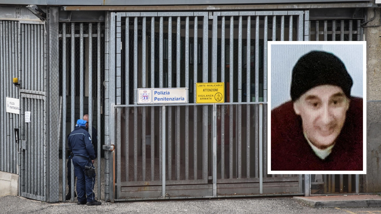 Alfredo Cospito e la zona detentiva dell’ospedale San Paolo dove è ricoverato Alfredo Cospito e la zona detentiva dell’ospedale San Paolo dove è ricoverato