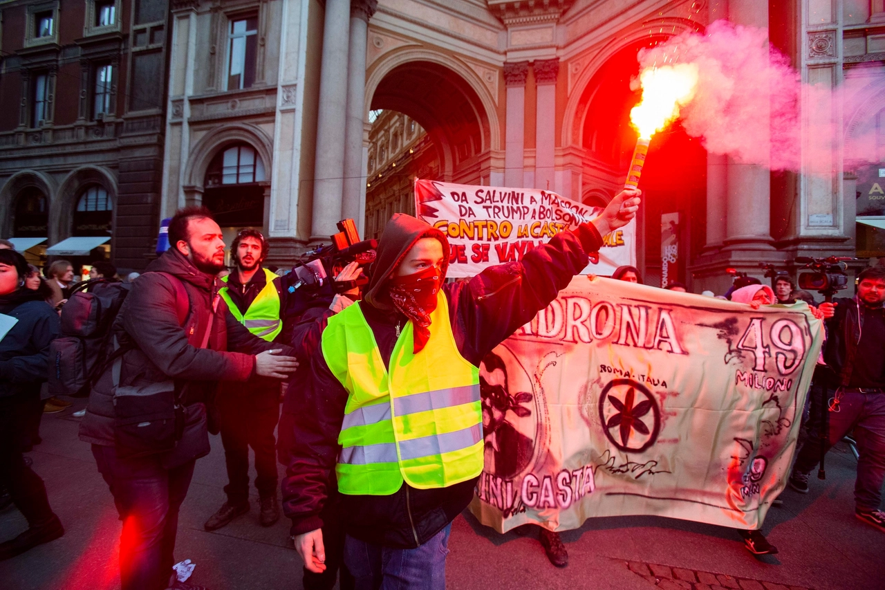 Protesta per la Prima della Scala