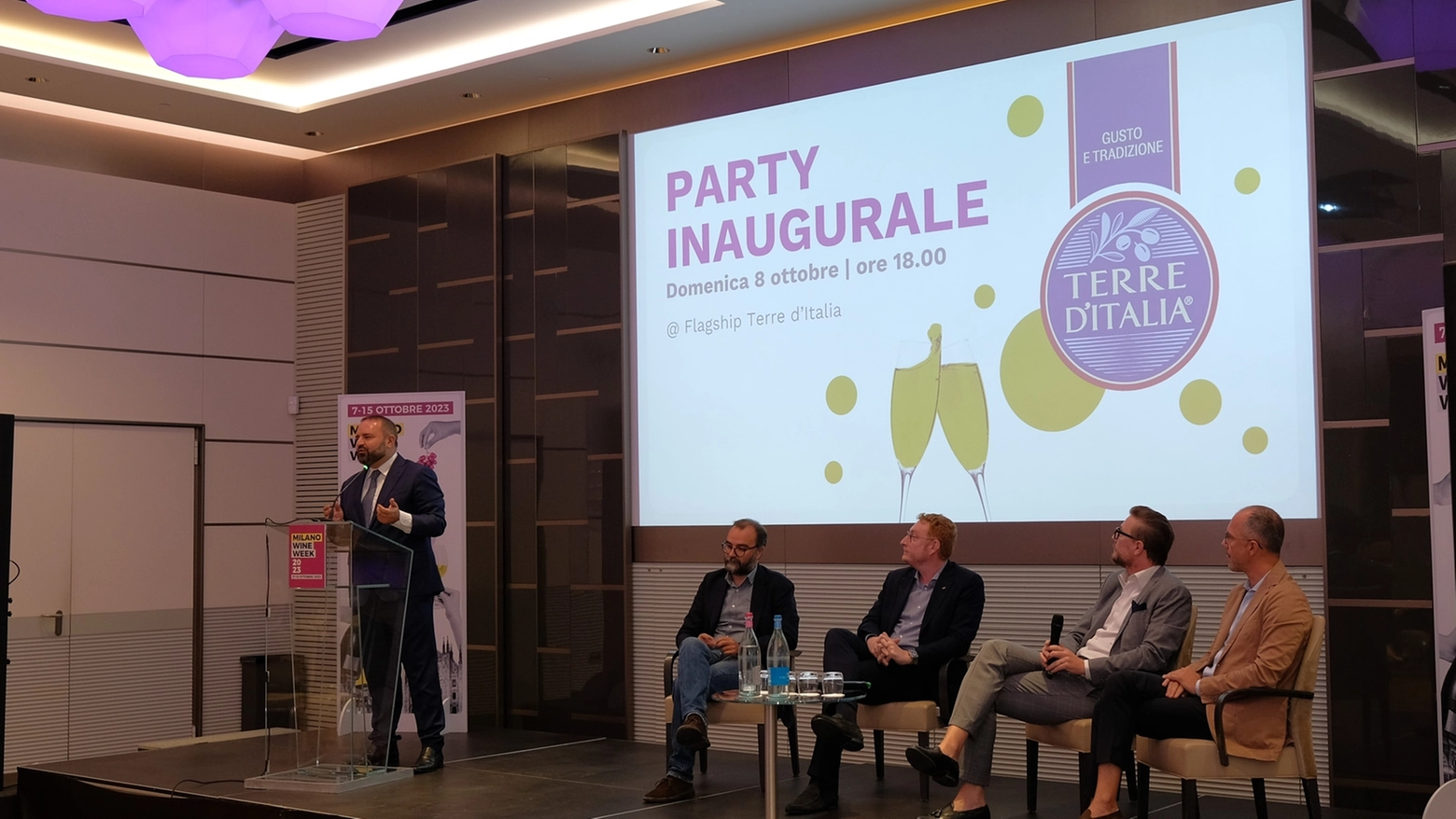 La presentazione della Milano Wine Week 2023