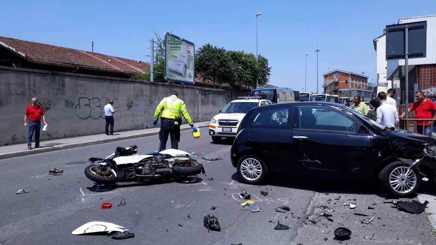 L'incidente in viale Trieste (Torres)