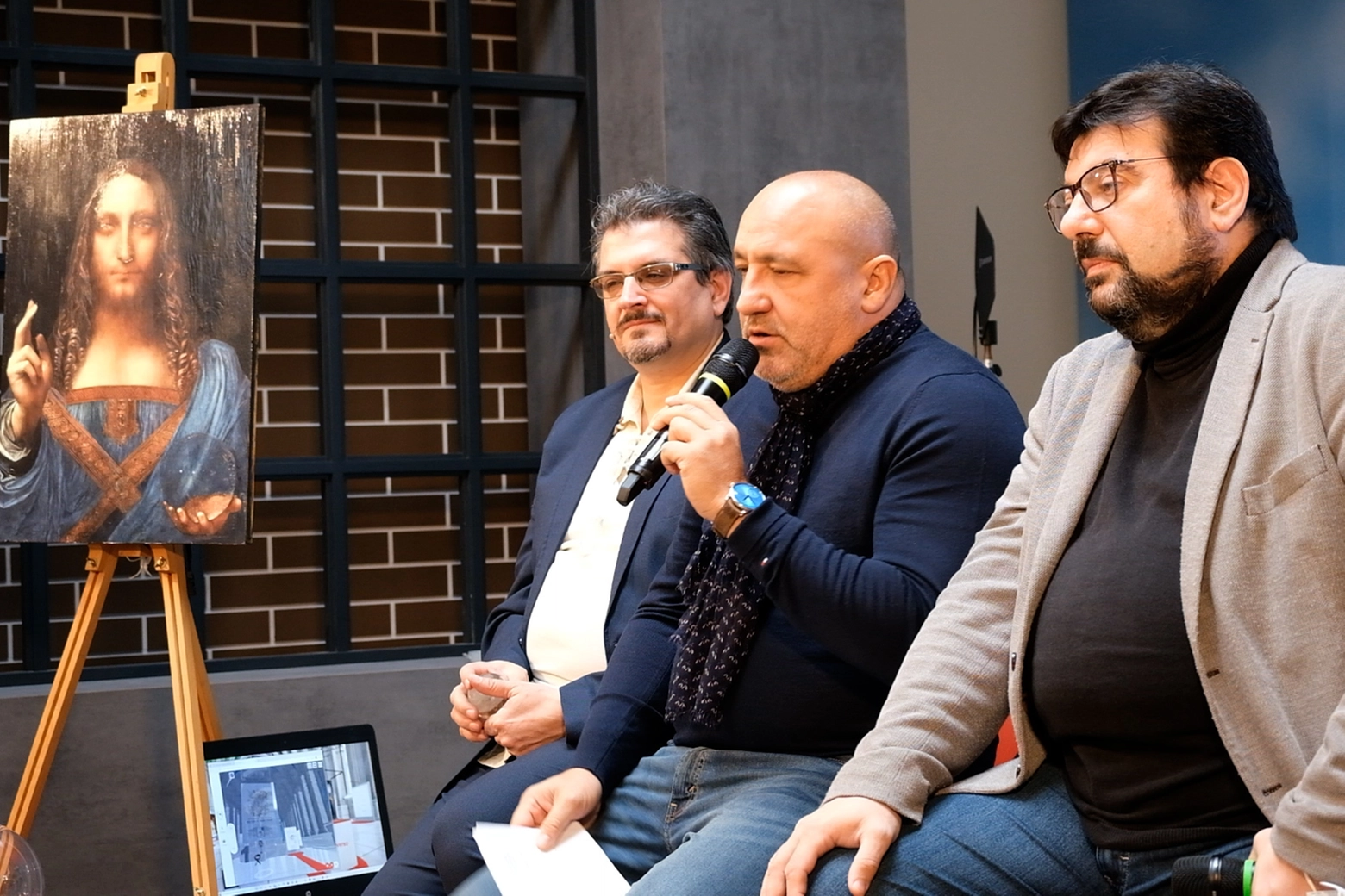 In foto: Mario Taddei, Diodato Salafia e Carlo Santagostino