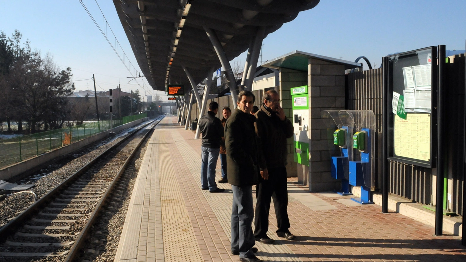 La stazione ferroviaria di Seveso