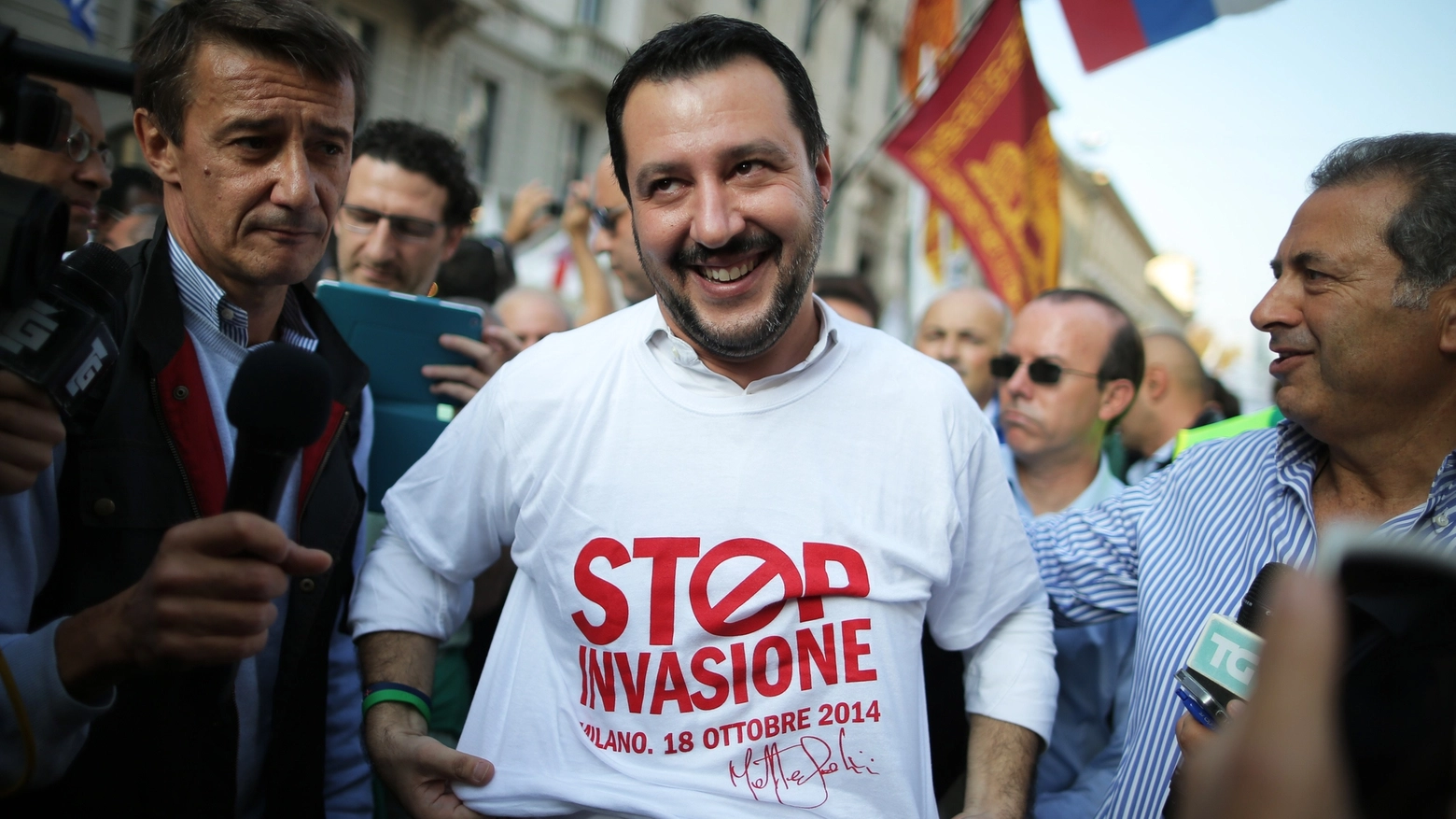 Matteo Salvini (Afp)