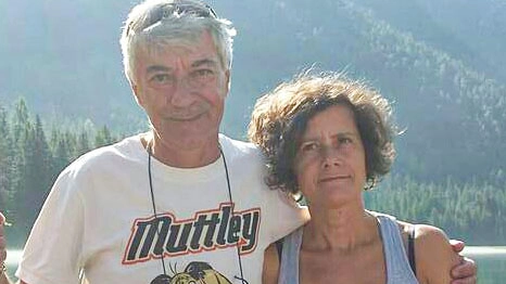 Romano Fagoni e la moglie Raffaella Ragnoli