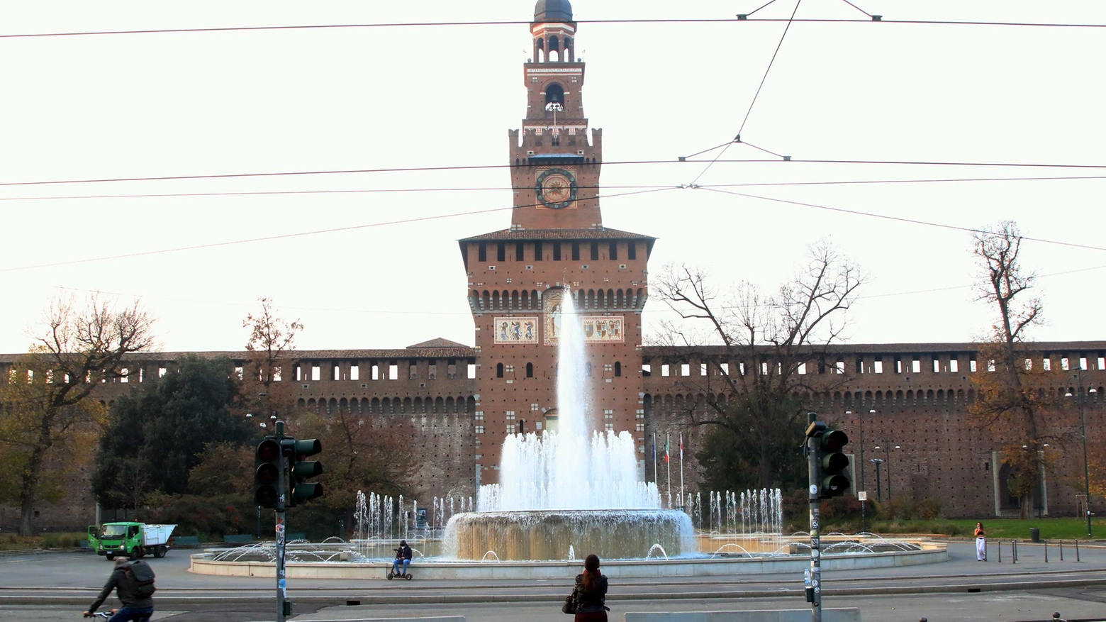 Il castello sforzesco di Milano