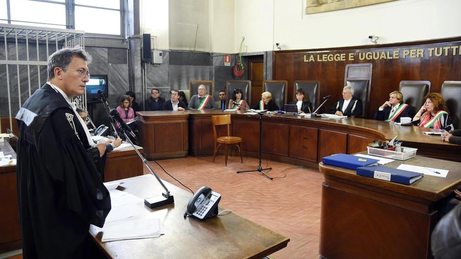 Il pm Paolo Storari in un'udienza del processo per strage di via Palestro a Tutino