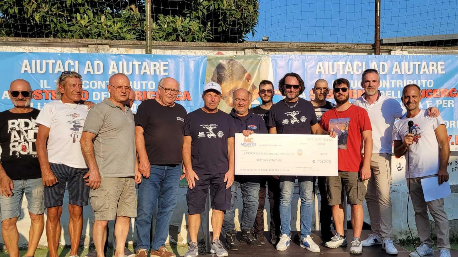 
Festa in Memoria di Filyun: Assegno per Giovani Malati a Misinto