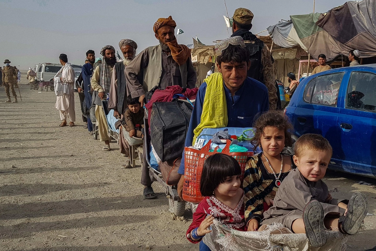 Afghani in fuga