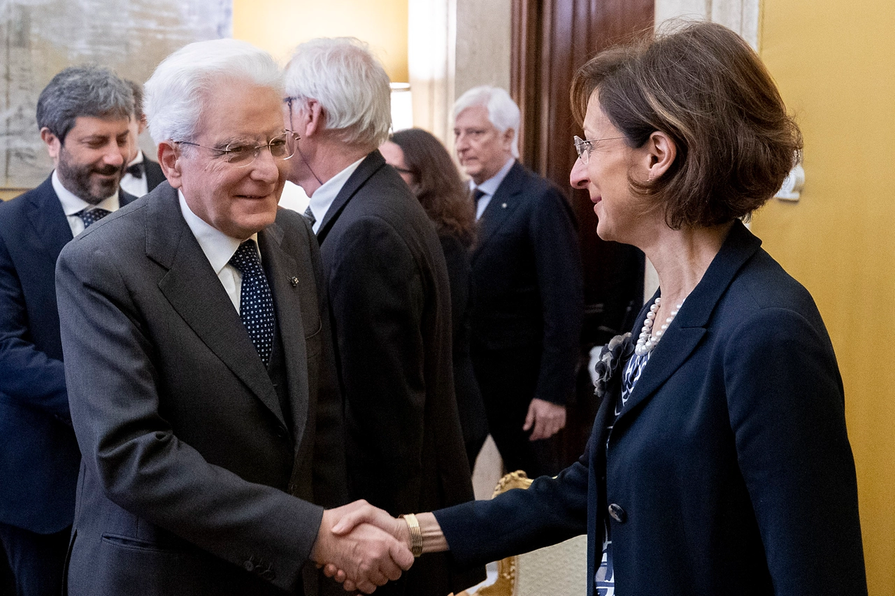 Sergio Mattarella e Marta Cartabia (Imagoeconomica)
